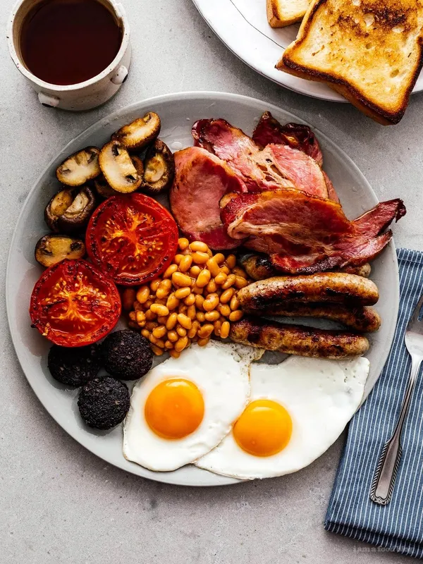 Sometimes called a fry up, a full English is a hearty, hefty