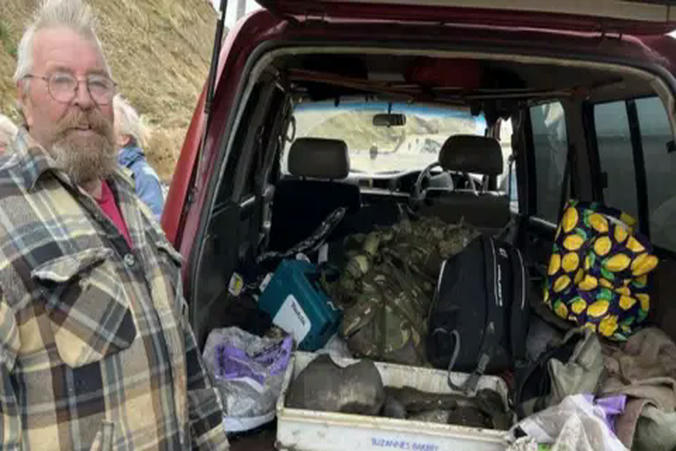 The bones are discovered after a storm at the same coastal s