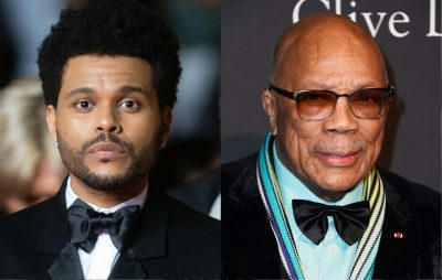 The Weeknd pays tribute to “idol” Quincy Jones: “The reason 