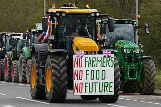 Thousands of UK farmers descend on Parliament to protest aga